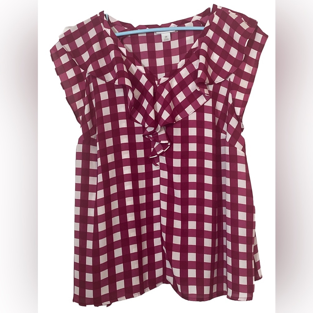 Liz Claiborne Ruffled Top